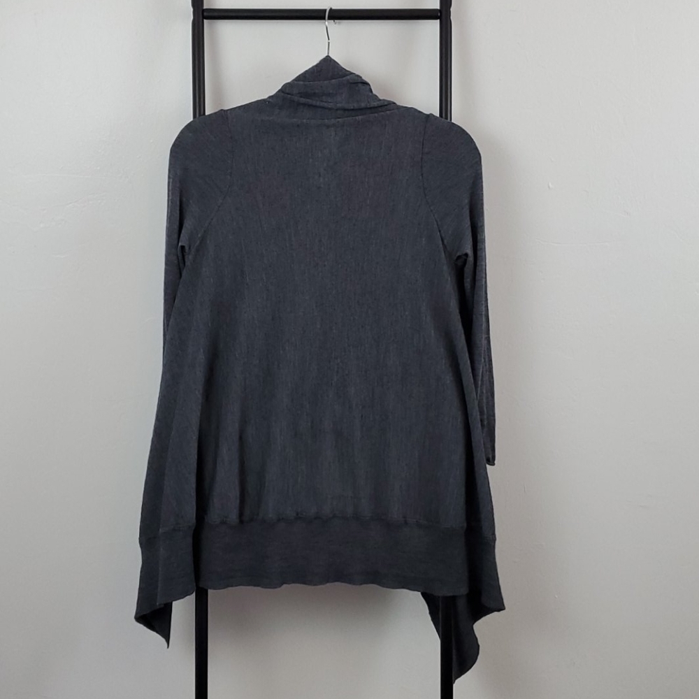 Alice+Olivia gray cardigan sweater open front size XS - Picture 3 of 10